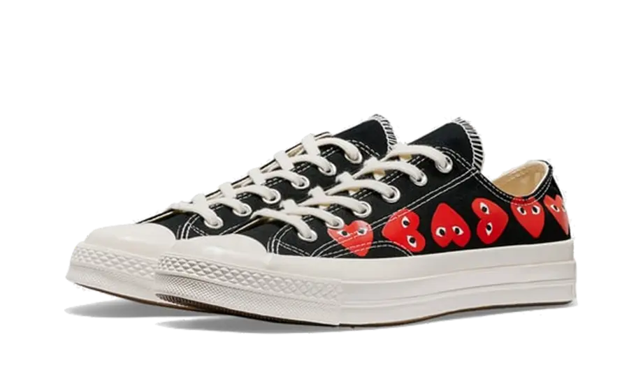 Converse Chuck Taylor All Star 70 Ox Comme des Garcons PLAY Multi-Hear…