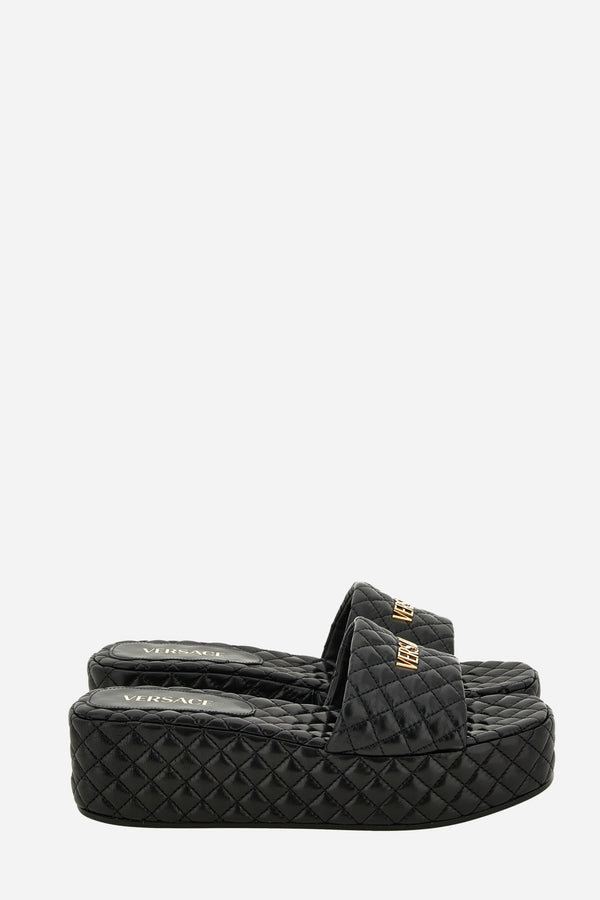 Platforms Mule T.55 In Lamb Leather