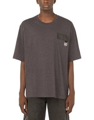 COTTON T-SHIRT WITH DG PATCH