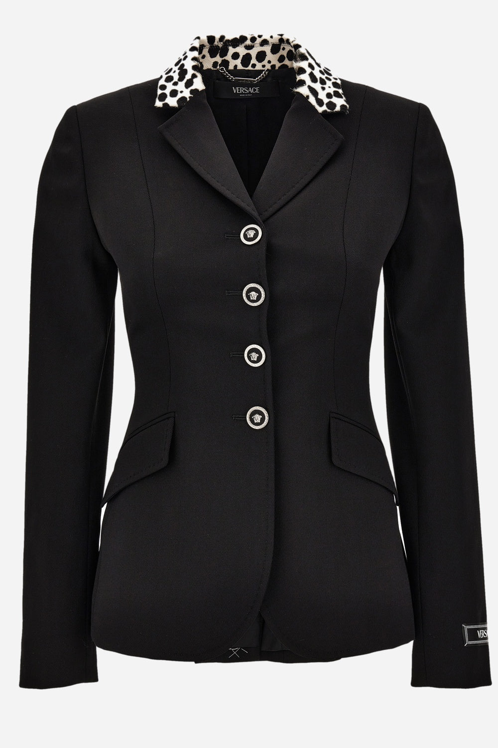 Informal Jacket In Responsible Wool Gabardine Strecht