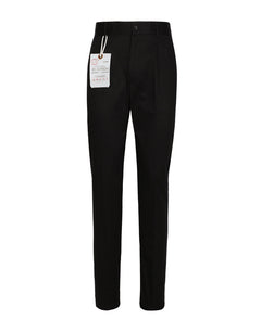 TAILORED STRETCH COTTON PANTS