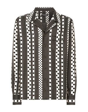 PRINTED SILK SHIRT