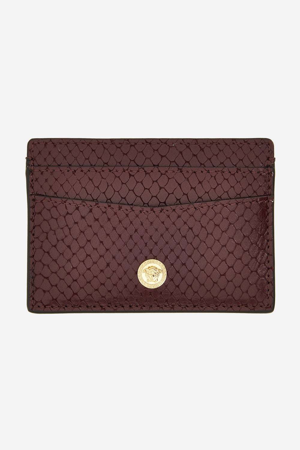 Icon Card Holder In Printed Ayers Calf Leather