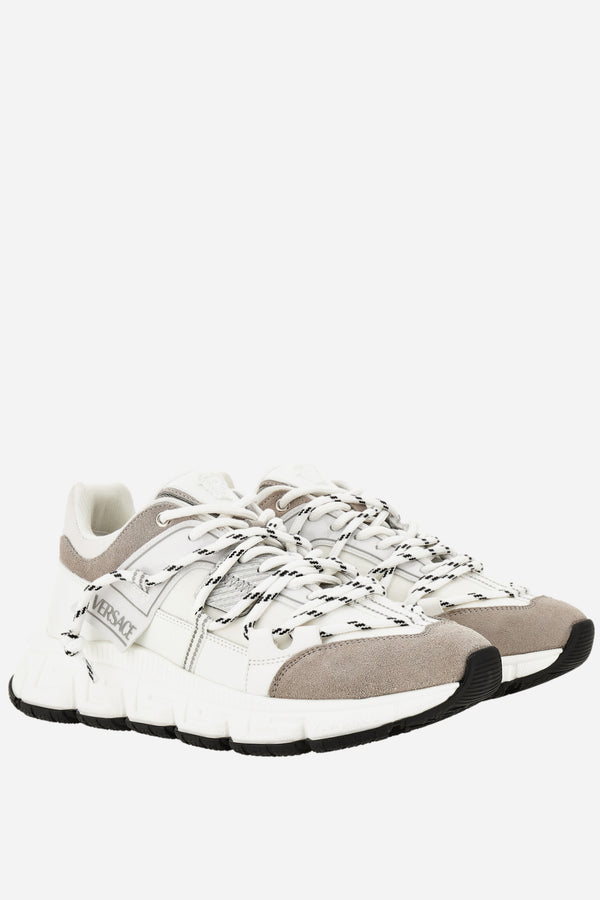 Urban Hike Sneaker In Suede-Calf Leather-Fabric