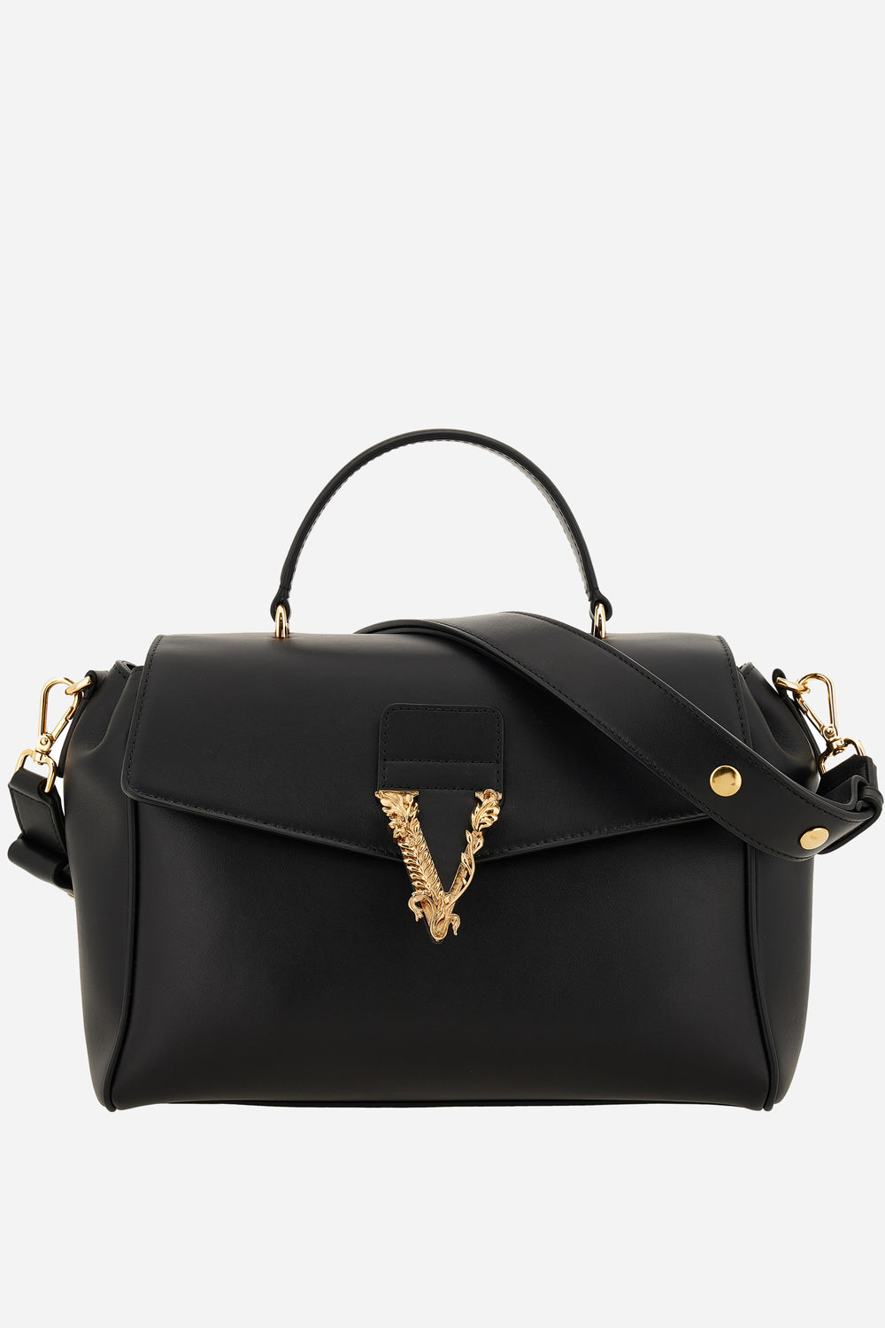 Virtus Top Handle In Calf Leather
