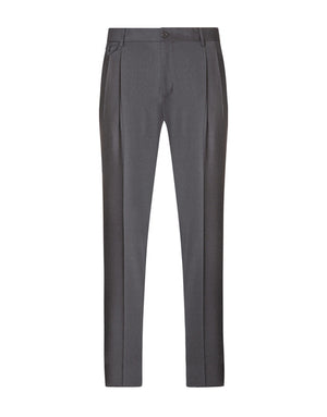 WOOL PANTS WITH DARTS