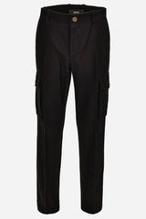 Informal Pant In Super Compact Cotton Fabric