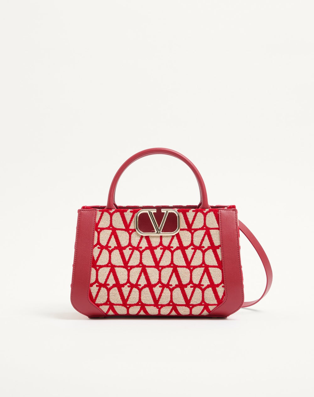Borsa Piccola A Mano Vlogo Signature Toile Iconographe
