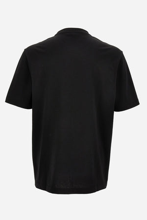 T-Shirt In Jersey Fabric + Barocco Medusa Print