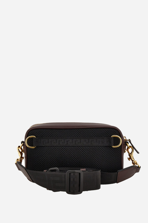 Icon Crossbody Bag In Grainy Calf Leather