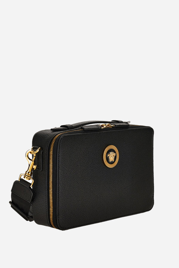 Icon Crossbody In Grainy Calf Leather