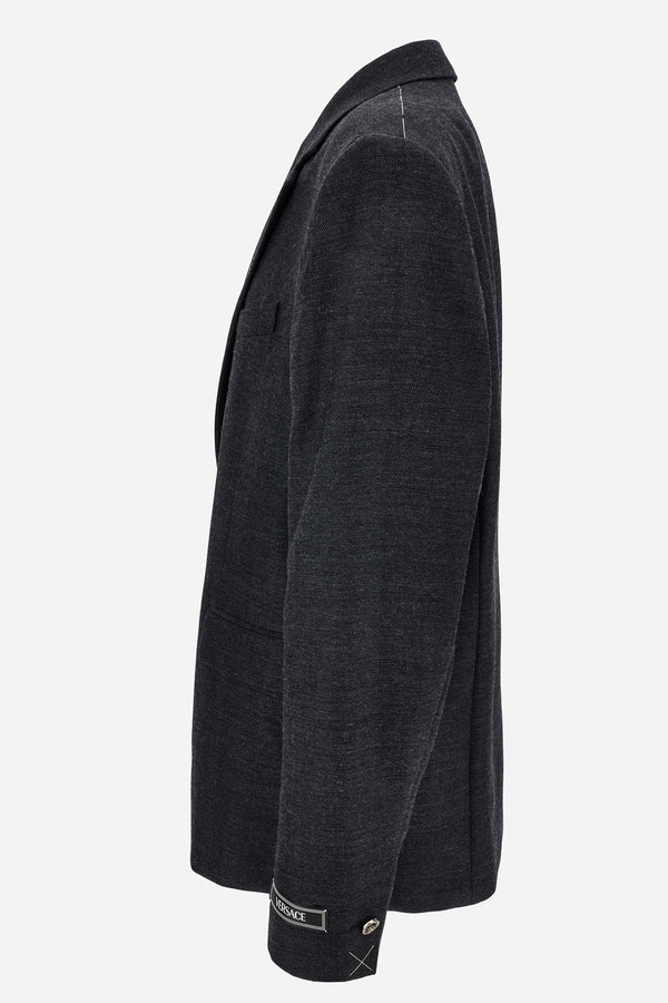 Formal Jacket In Responsible Wool Herringbone Tailoring