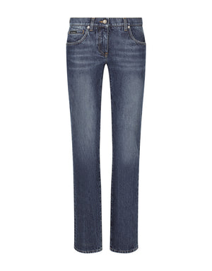KIM DOLCE&GABBANA SKINNY JEANS IN STRETCH DENIM