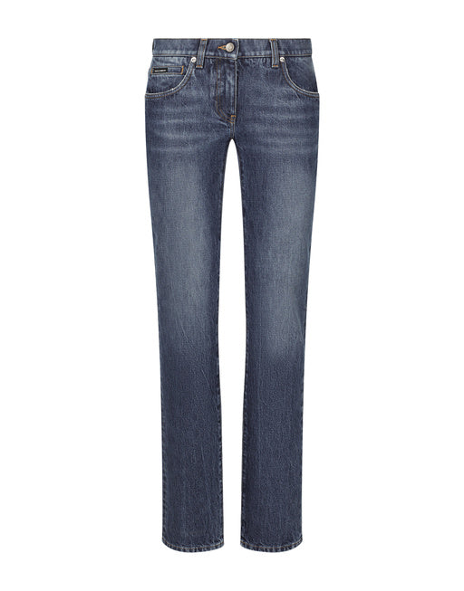 KIM DOLCE&GABBANA SKINNY JEANS IN STRETCH DENIM