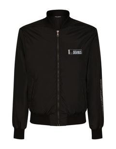 NYLON JACKET WITH DGVIB3 PRINT