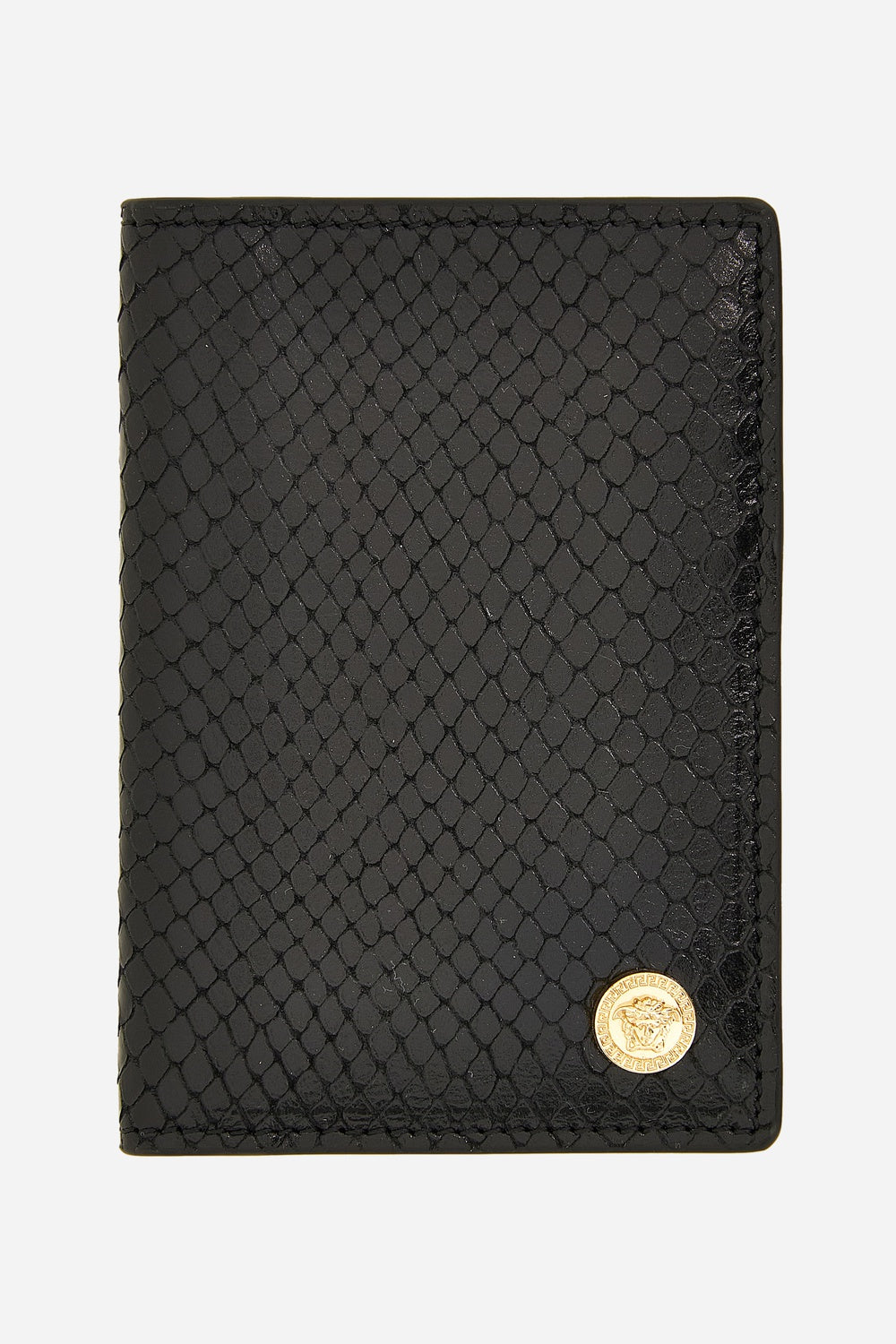 Icon Card Case In Printed Ayers Calf Leather