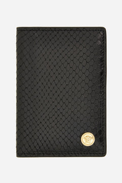 Icon Card Case In Printed Ayers Calf Leather