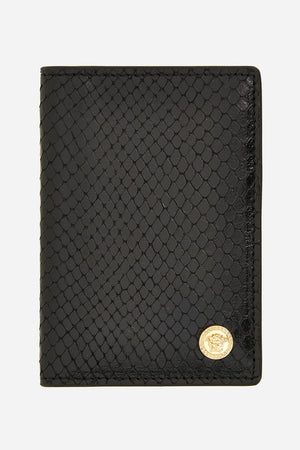 Icon Card Case In Printed Ayers Calf Leather