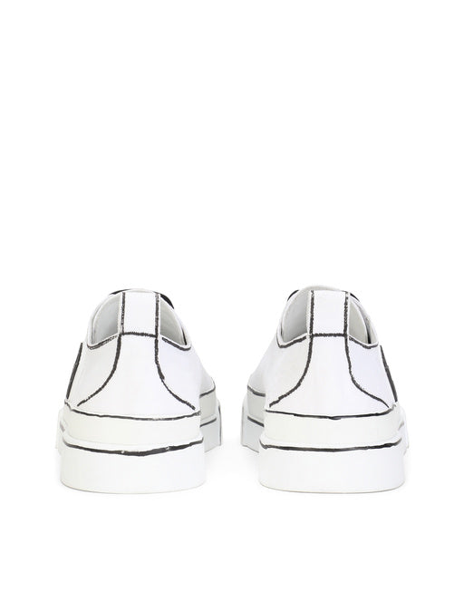 HAND-PAINTED CANVAS PORTOFINO LIGHT SNEAKERS