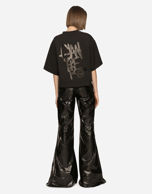 T-SHIRT WITH GIANPIERO D’ALESSANDRO PRINT