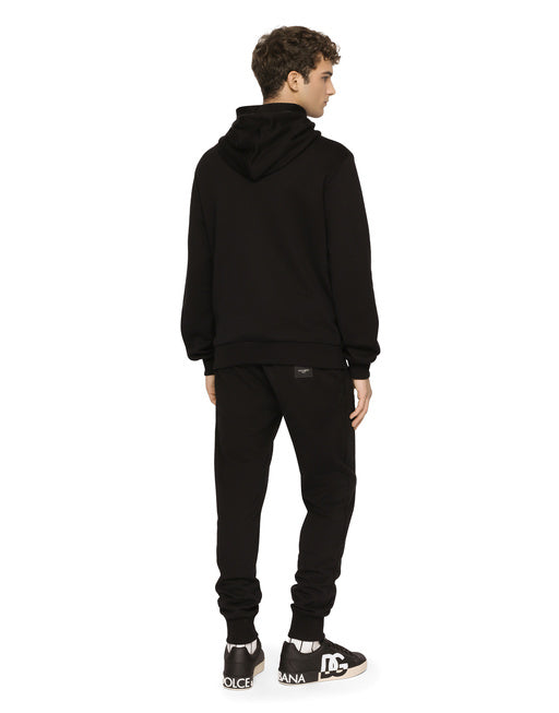 JERSEY ZIP-UP HOODIE