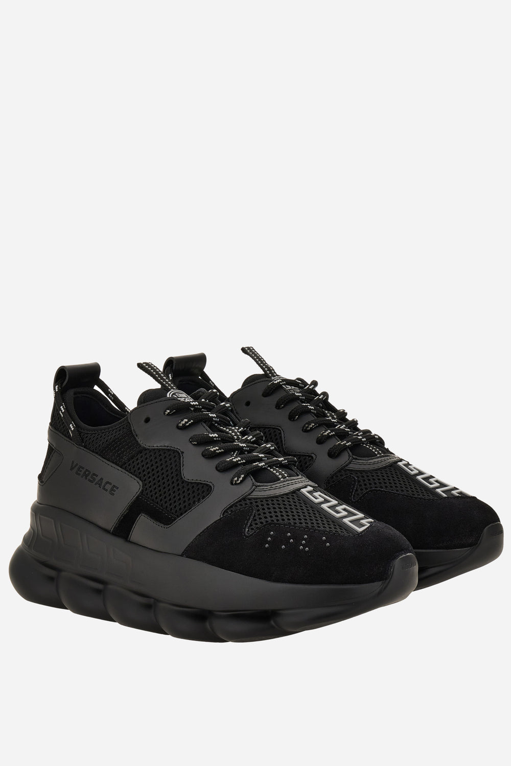 Chain Reaction Low Top In Suede-Laether-Fabric