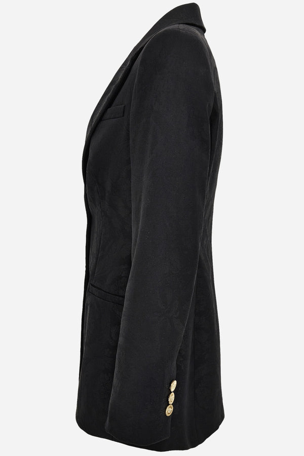 Informal Jacket In Wool Baroque Tailoring Fabric