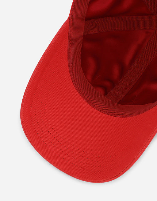 COTTON BASEBALL CAP WITH DG PATCH