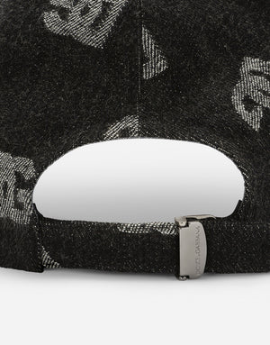 JACQUARD BASEBALL CAP WITH DG MONOGRAM