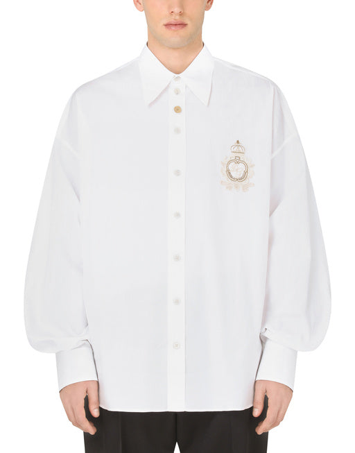 COTTON SHIRT WITH DG PATCH