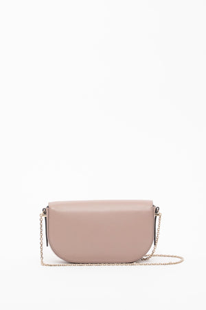 POUCH CON CATENA VLOGO WALK IN VITELLO
