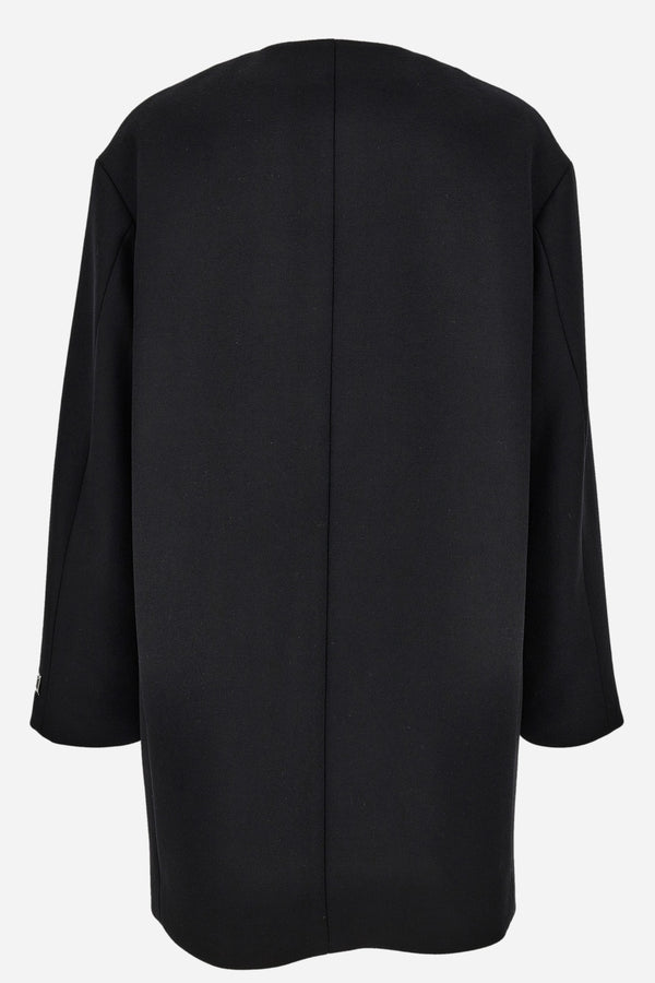 Coat In Responsible  Double Splittable Light Felted Wool