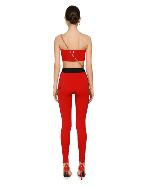 SPANDEX JERSEY BANDEAU TOP DGVIB3