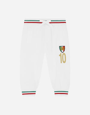 JERSEY JOGGING PANTS WITH ITALY DG LOGO