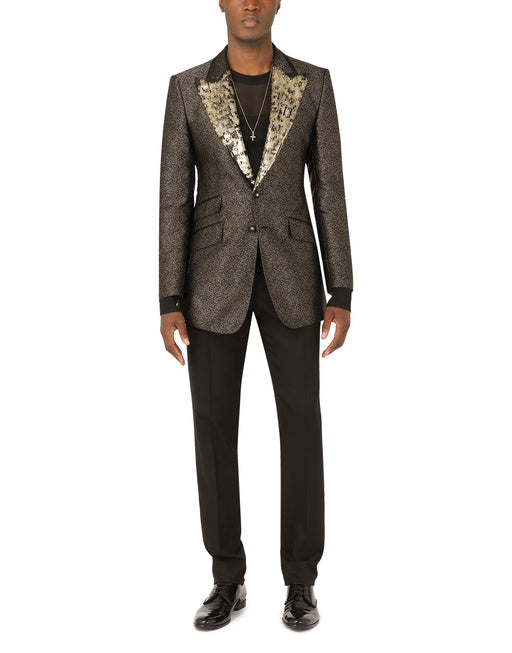 BEAT JACQUARD LAMÉ JACKET