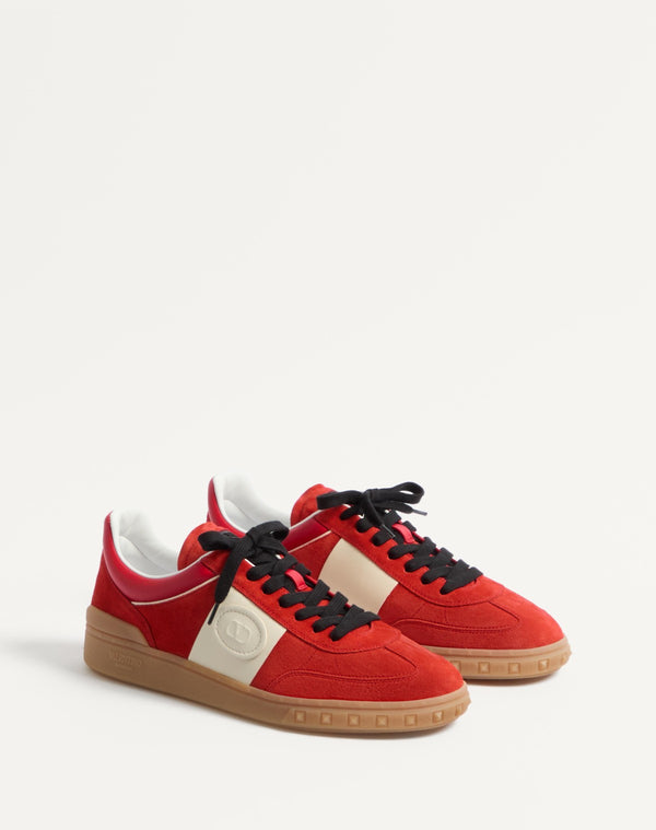 Sneaker Low Top Upvillage In Crosta E Vitello Nappato