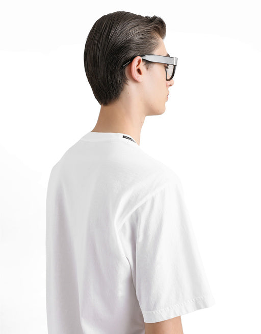 COTTON T-SHIRT WITH VESPA PRINT