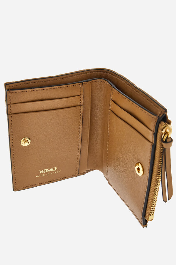 Icon Wallet In Quilted Lamb Leather