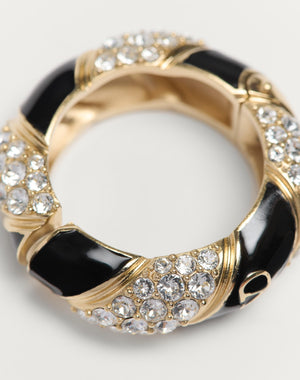 Mono Orecchino Pas Plus In Metallo, Smalto E Cristalli Swarovski®