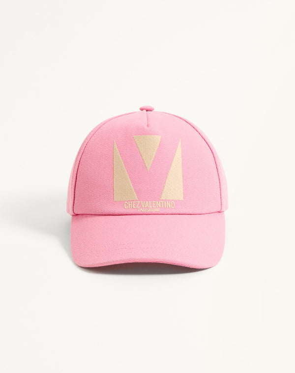 Cappello Baseball Chez Valentino In Cotone 