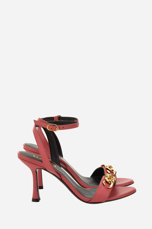 Icon Chain Sandal  In Calf Leather
