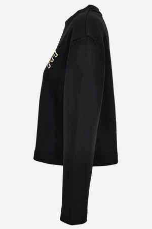 Sweatshirt In Sweatshirt Versace Milano Print