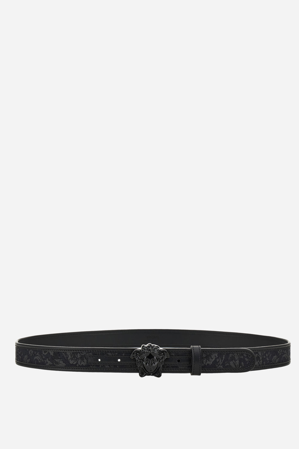 La Medusa Belt 3 Cm In Baroque Jacquard Fabric