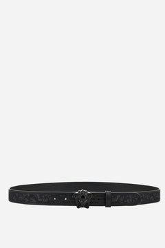 La Medusa Belt 3 Cm In Baroque Jacquard Fabric