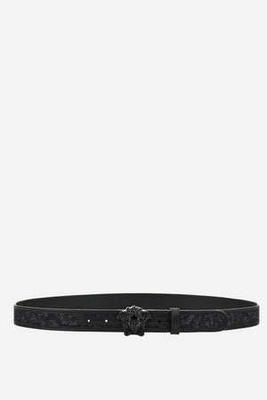 La Medusa Belt 3 Cm In Baroque Jacquard Fabric
