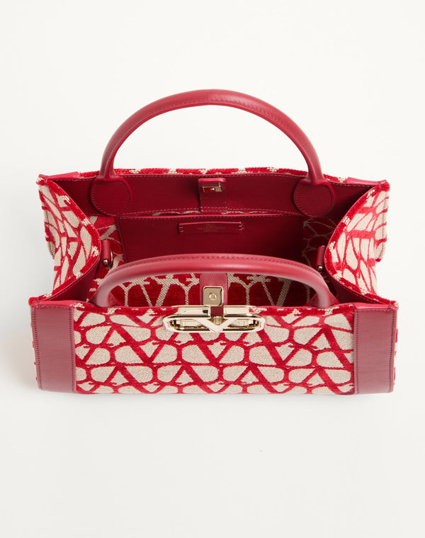 Borsa Piccola A Mano Vlogo Signature Toile Iconographe
