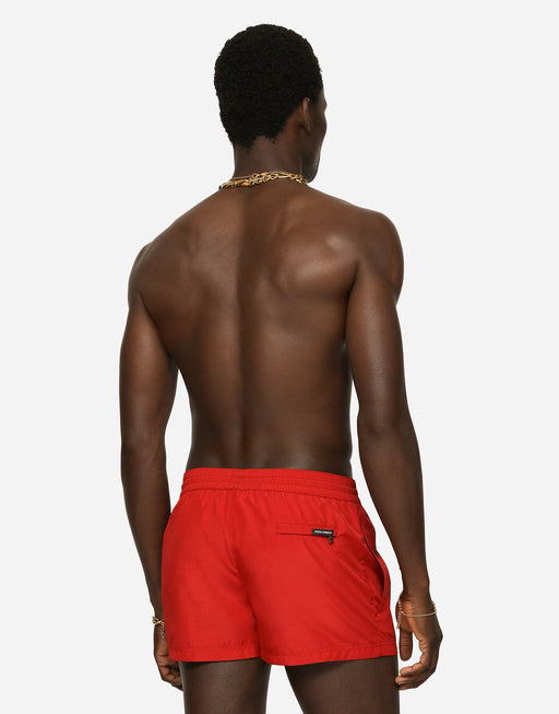 SHORT SWIM TRUNKS WITH DG HARDWARE
