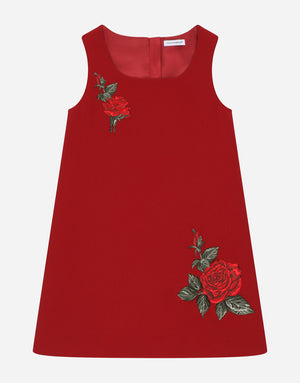 SLEEVELESS DRESS WITH PATCH