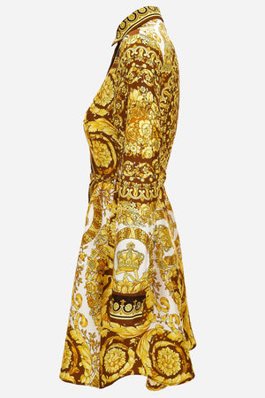 Dress In Barocco 92 Foulard On Silk Twill