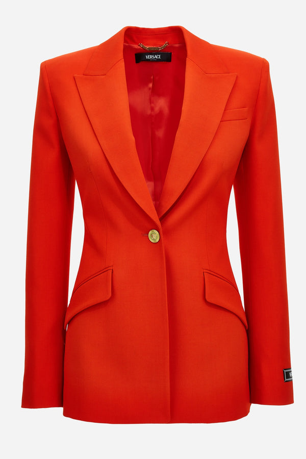 Informal Jacket In Responsible Stretch Wool Gabardine